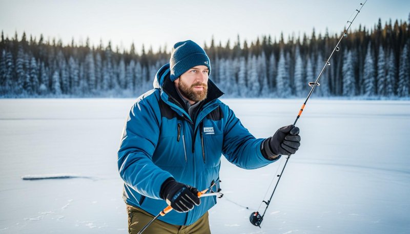 Explore ice fishing gambling game