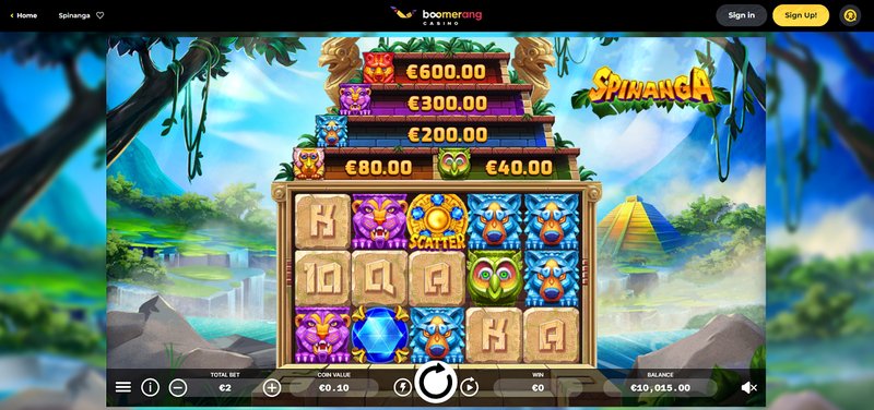 Najboljši boomerang casino v Slovenia